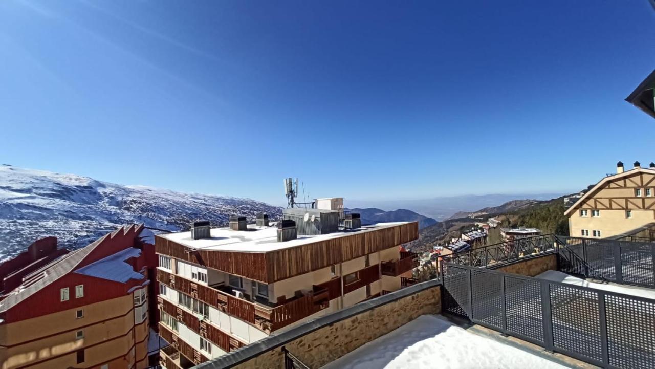 Bed And Snow Ski Zona Media Sierra Nevada Exterior foto